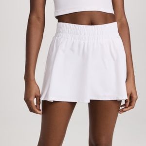 Court Skirt in White